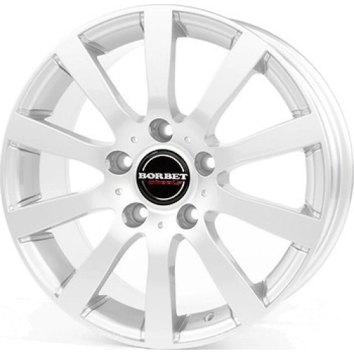 Borbet C2C W8 R18 PCD5x108 ET40 DIA63.4 brilliant silver